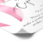 ピンクボウ誕生日タイムカプセル ポスター (角)