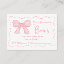 ピンクボウ誕生日推測ゲーム数