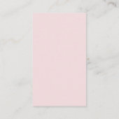 ピンクボウ赤ちゃんシャワーおむつラッフルエンクロージャカード エンクロージャーカード (裏面)