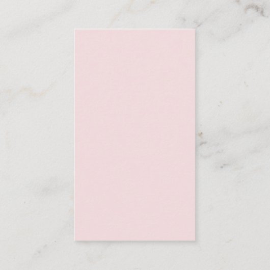 ピンクボウ赤ちゃんシャワーおむつラッフルエンクロージャカード エンクロージャーカード (裏面)