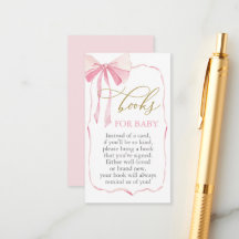 ピンクボウ赤ちゃんシャワーベビー