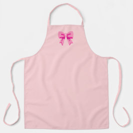 ピンクボウ エプロン