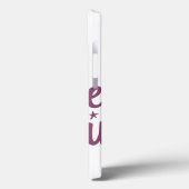 ピンクボウ「スウィートドリームズ」グリッタータイポグラフィ Case-Mate iPhoneケース (裏面 / 左)