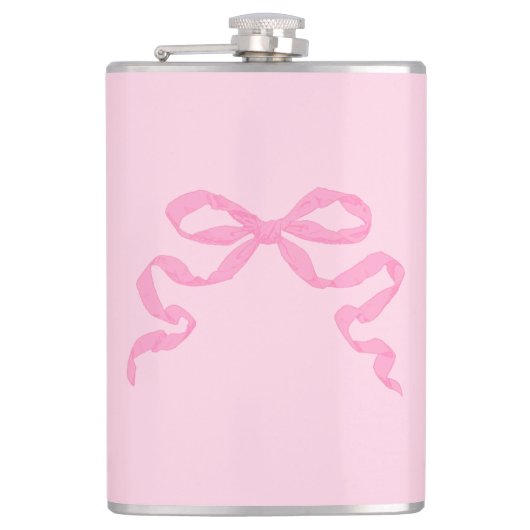 ピンクボウ フラスク (正面)