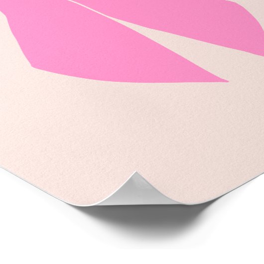 ピンクボウ ポスター (角)