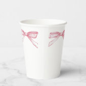 ピンクボウ 紙コップ (右)