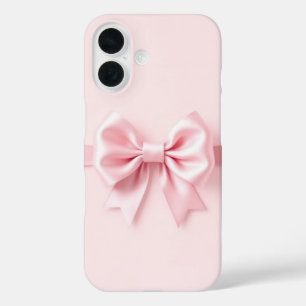 ピンクボウiPhone 16ケース iPhone 16ケース