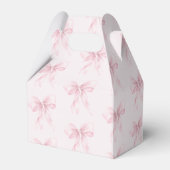 ピンクボウOnederful 1st誕生日ありがとう フェイバーボックス (裏面サイド)