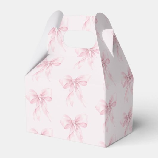 ピンクボウOnederful 1st誕生日ありがとう フェイバーボックス (裏面サイド)