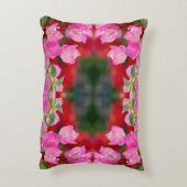 ピンクボガンビレアの花 アクセントクッション (裏面(縦))