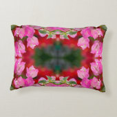 ピンクボガンビレアの花 アクセントクッション (裏面)