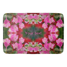 ピンクボガンビレアの花 バスマット