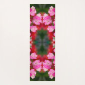 ピンクボガンビレアの花  ヨガマット (裏面)