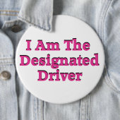 ピンクボタンで指定されたドライバ 缶バッジ (インサイチュ)