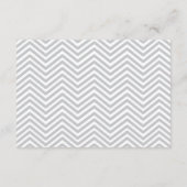 ピンクボタンのベビーシャワーの挿入物カード エンクロージャーカード (裏面)