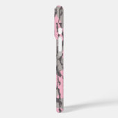 ピンクボットムランド迷彩柄ガールズボットムランド迷彩柄ピンク Case-Mate iPhoneケース (裏面 / 左)