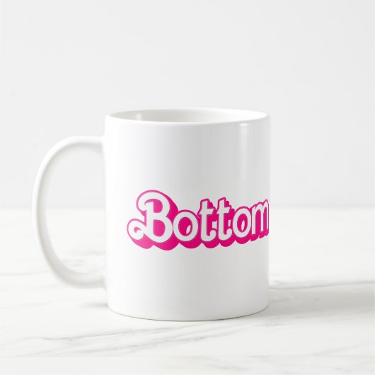 ピンクボトム コーヒーマグカップ (左)