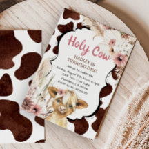 ピンクボホハイランドカウイワンガールファースト誕生日