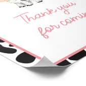 ピンクボホハイランドカウサンキュー来の ポスター (角)