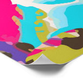 ピンクボホフローラI ポスター (角)