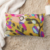 ピンクボホフローラI ランバークッション (ブランケット)