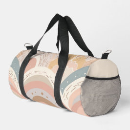 ピンクボホレインボーガーリー ダッフルバッグ