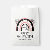 ピンクボホーレインボーハロウィーン フェイバーバッグ (正面)