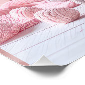 ピンクボホ春自然フォトベビーシャワー ポスター (コーナー)