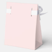 ピンクボンジュールベベフランスのーマカロンベビーシャワー フェイバーボックス (裏面)