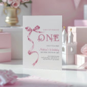 ピンクボーガールズジャストワンガールになりたいだけ誕生日の女の子 招待状