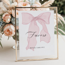 ピンクボーガール赤ちゃんシャワーの好意 ポスター