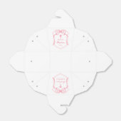 ピンクボークレストバプテステイクアウト フェイバーボックス (折り畳みなし)