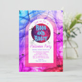 ピンクボースとブーズアダルト不気味ハローウィンパーティ 招待状 (スタンド正面)