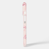 ピンクボーズキュートコケットコテージシック Case-Mate iPhoneケース (裏面 / 左)