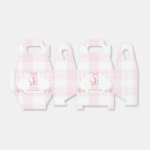 ピンクボーズコケット誕生日フアビーボックス フェイバーボックス (折り畳みなし)