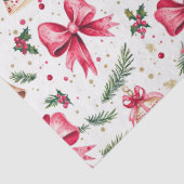 ピンクボーズ金ゴールドベルズクリスマス 薄葉紙 (詳細)