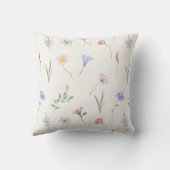 ピンクボーパーソナライズされたコケット美学ベビー クッション (裏面)