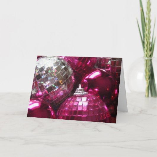 ピンクボーブルのシーズングリーティングカード シーズンカード (正面)