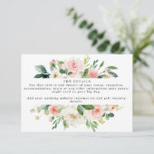 ピンクボー結婚ホフローラ詳細情報 エンクロージャーカード (スタンド正面)