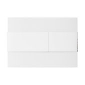 ピンクポインセチア 招待状ベリーバンド (裏面例)