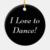 ピンクポインテシューズのバレリーナ セラミックオーナメント (裏面)