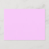 ピンクポシー – ベビーガール 案内ポストカード (裏面)