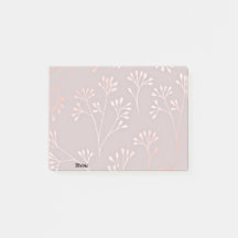 ピンクポストにメモ