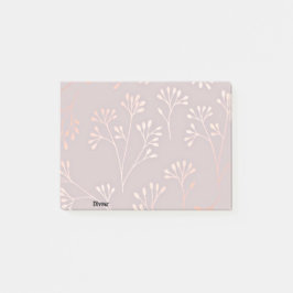 ピンクポストにメモ ポストイット