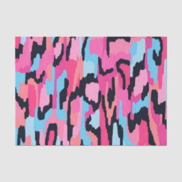 ピンクポップ・アートの抽象芸術 薄葉紙