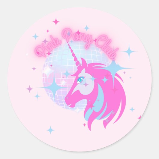 ピンクポニークラブ ラウンドシール (正面)