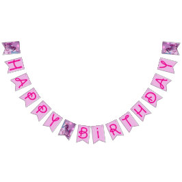 ピンクポニーユニコーン ガーランド 誕生日 バナー