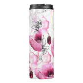 ピンクポピーの真ん中の信仰 タンブラー (裏面)