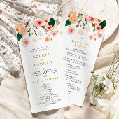 ピンクポピーフローラ結婚式 プログラム