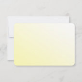 ピンクポピー結婚ズの応答カード 出欠カード (裏面)